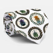 ヴィンテージ虫カラフル虫科学 ネクタイ (ロール)