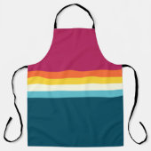 ヴィンテージ虹 エプロン (正面)