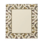 ヴィンテージ蛾 ノートパッド (正面)