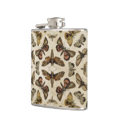 ヴィンテージ蛾 フラスク (左)