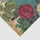 ヴィンテージ蜂とバラティッシュペーパー 薄葉紙 (詳細)