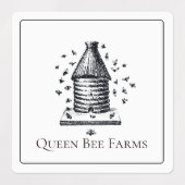 ヴィンテージ蜂の巣養蜂業者または農産物取引製品 ラベル (デザイン1)