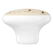 ヴィンテージ蜂の6 セラミックノブ (側面)