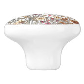 ヴィンテージ蝶々と野草野 セラミックノブ (側面)