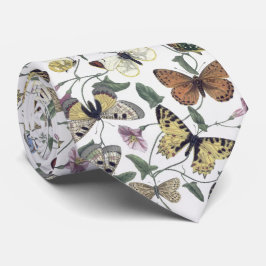 ヴィンテージ蝶と蛾 ネクタイ