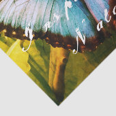 ヴィンテージ蝶の写真カスタムデカップクラフト 薄葉紙 (詳細)