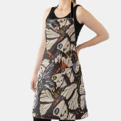 ヴィンテージ蝶の表面パターン。カラフルt エプロン (インサイチュ)