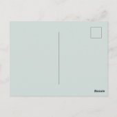 ヴィンテージ蝶はがき ポストカード (裏面)