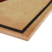 ヴィンテージ蝶イラストレーション カッティングボード (角)