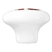 ヴィンテージ蝶イラストレーション セラミックノブ (側面)