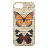 ヴィンテージ蝶コレクション Case-Mate iPhoneケース (裏面)