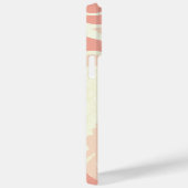 ヴィンテージ蝶シンプルピーチダマスクiPhoneケース Case-Mate iPhoneケース (裏面 / 右)