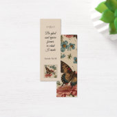 ヴィンテージ蝶フローラエレガント聖句 (デスク)