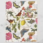 ヴィンテージ蝶紙シート (裏面)