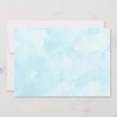 ヴィンテージ蝶結婚式招待状 招待状 (裏面)