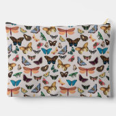 ヴィンテージ蝶 アクセサリーポーチ (裏面)