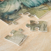 ヴィンテージ蝶 ジグソーパズル (側面)