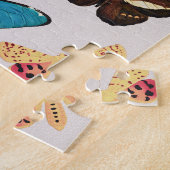 ヴィンテージ蝶 ジグソーパズル (側面)