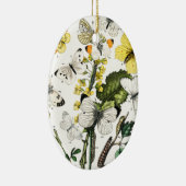 ヴィンテージ蝶 セラミックオーナメント (右)