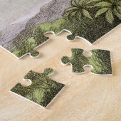 ヴィンテージ蝶&フェアリーオールドイラストレーションアート ジグソーパズル (側面)