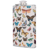 ヴィンテージ蝶 フラスク (左)