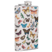 ヴィンテージ蝶 フラスク (右)