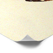 ヴィンテージ蝶 ポスター (角)