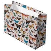 ヴィンテージ蝶 ラージペーパーバッグ (正面アングル)