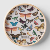 ヴィンテージ蝶 壁時計 (正面)