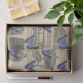 ヴィンテージ蝶 薄葉紙 (ギフト)