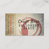 ヴィンテージ血ステインフリー飲料 割引カード (正面)