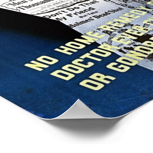 ヴィンテージ衛生監視委員会 ポスター (角)