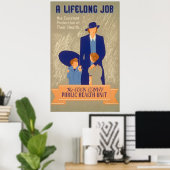 ヴィンテージ衛生監視委員会 ポスター (ホームオフィス)