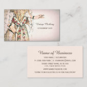 ヴィンテージ衣料品仕入れフランスの店 名刺 (正面/裏面)