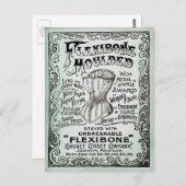 ヴィンテージ衣料品広告 ポストカード (正面/裏面)