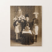 ヴィンテージ衣装パーティーパズル ジグソーパズル (縦)