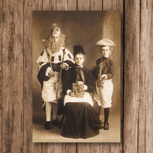 ヴィンテージ衣装パーティー伸張キャンバス印刷 キャンバスプリント