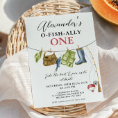 ヴィンテージ衣類ライン オフィシャルにワン ファーストバースデー 招待状