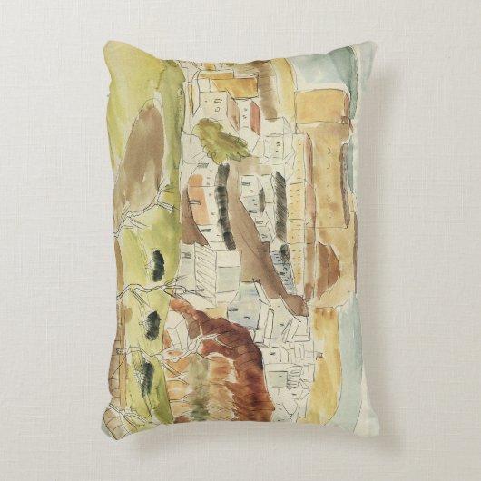 ヴィンテージ表現主義，アルメリアbyウォルター・グラマテ アクセントクッション (正面(垂直))