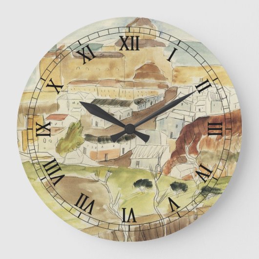 ヴィンテージ表現主義,アルメリアbyウォルター・グラマテ ラージ壁時計 (正面)