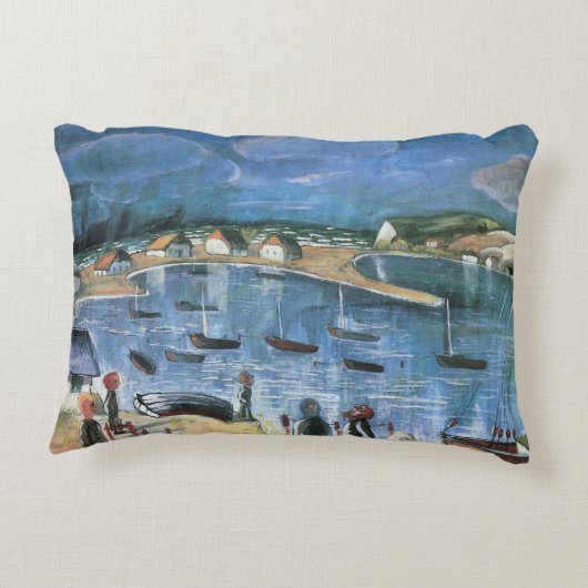 ヴィンテージ表現主義、Hidensee by Walter Gramatte アクセントクッション (裏面)