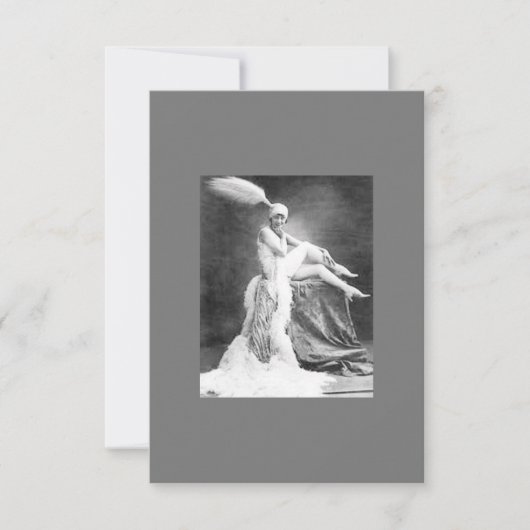 ヴィンテージ表示 サンキューカード (正面)