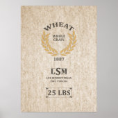 ヴィンテージ袋 ポスター (正面)