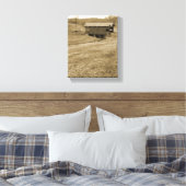 ヴィンテージ被覆橋 キャンバスプリント (インサイチュ (寝室))