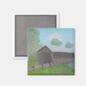 ヴィンテージ被覆橋 マグネット (正面/裏面)