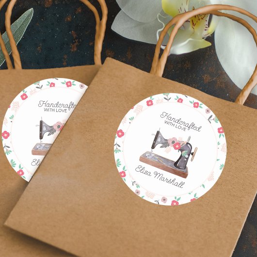 ヴィンテージ裁縫のラブクラフト ラウンドシール