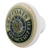 ヴィンテージ裁縫エフェメラ セラミックノブ (右)