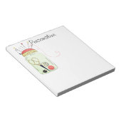 ヴィンテージ裁縫キット ノートパッド (アングル)