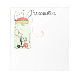 ヴィンテージ裁縫キット ノートパッド