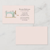 ヴィンテージ裁縫シーメストビジネスカード 名刺 (正面/裏面)